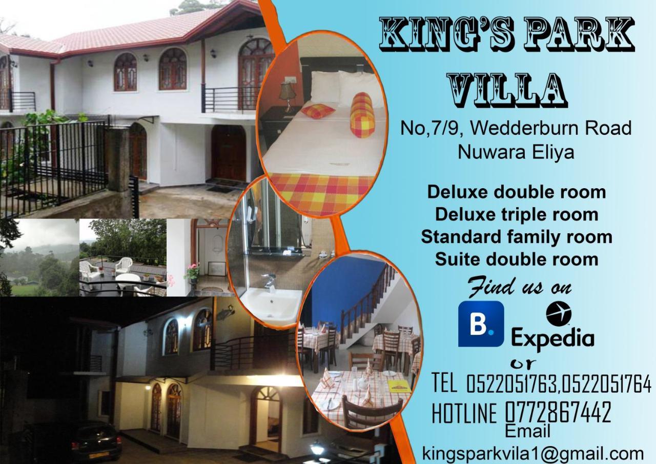 Kings Park Villa Nuwara Eliya Exteriör bild